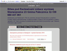 Tablet Screenshot of bitwaraclawicka.pl